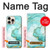 S3399 Vert Marbre Imprimer Graphique Etui Coque Housse pour iPhone 16 pro max