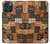 S3460 Motif Art Mali Etui Coque Housse pour iPhone 16 pro max