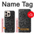 S3478 Mots drôles Noirboard Etui Coque Housse pour iPhone 16 pro max