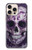 S3582 Crâne pourpre sucre Etui Coque Housse pour iPhone 16 pro max