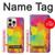 S3675 Tâche de couleur Etui Coque Housse pour iPhone 16 pro max