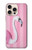 S3805 Flamant Rose Pastel Etui Coque Housse pour iPhone 16 pro max