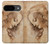 S1045 Leonardo da Vinci Femme Head Etui Coque Housse pour Google Pixel 9