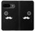 S1946 Sir Mustache Minimalisme Etui Coque Housse pour Google Pixel 9