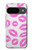 S2214 Bisous Lèvres roses Etui Coque Housse pour Google Pixel 9