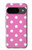 S2358 Rose à pois Etui Coque Housse pour Google Pixel 9