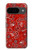 S3354 Rouge classique Bandana Etui Coque Housse pour Google Pixel 9 S3354 Rouge classique Bandana Etui Coque Housse pour Google Pixel 9