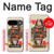 S3429 Carte Reine Coeurs Etui Coque Housse pour Google Pixel 9
