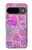 S3710 Coeur d'amour rose Etui Coque Housse pour Google Pixel 9