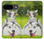 S3795 Peinture Husky Sibérien Ludique Chaton Grincheux Etui Coque Housse pour Google Pixel 9