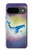 S3802 Rêve Baleine Pastel Fantaisie Etui Coque Housse pour Google Pixel 9