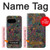 S3815 Art psychédélique Etui Coque Housse pour Google Pixel 9