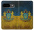 S3858 Drapeau de l'Ukraine Etui Coque Housse pour Google Pixel 9