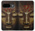 S3874 Symbole Ohm du visage de Bouddha Etui Coque Housse pour Google Pixel 9