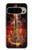 S0864 Violon feu Etui Coque Housse pour Google Pixel 9 Pro