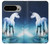 S1130 licorne Cheval Etui Coque Housse pour Google Pixel 9 Pro