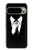 S1591 Anonymous Homme en Costume Noir Etui Coque Housse pour Google Pixel 9 Pro