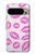 S2214 Bisous Lèvres roses Etui Coque Housse pour Google Pixel 9 Pro
