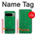 S2704 Vert poisson échelle motif graphique Etui Coque Housse pour Google Pixel 9 Pro
