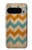 S3033 Bois Chevron Imprimé millésimé Graphic Etui Coque Housse pour Google Pixel 9 Pro
