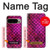 S3051 Rose Sirène écailles de poisson Etui Coque Housse pour Google Pixel 9 Pro