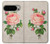 S3079 Rose Rose millésimé Etui Coque Housse pour Google Pixel 9 Pro