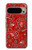 S3354 Rouge classique Bandana Etui Coque Housse pour Google Pixel 9 Pro S3354 Rouge classique Bandana Etui Coque Housse pour Google Pixel 9 Pro