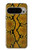 S3365 Python Imprimer Jaune graphique Peau Etui Coque Housse pour Google Pixel 9 Pro