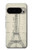 S3474 Dessin Architectural Eiffel Etui Coque Housse pour Google Pixel 9 Pro