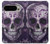 S3582 Crâne pourpre sucre Etui Coque Housse pour Google Pixel 9 Pro