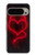 S3682 Cœur du diable Etui Coque Housse pour Google Pixel 9 Pro