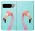 S3708 Flamant rose Etui Coque Housse pour Google Pixel 9 Pro