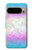 S3747 Polygone de drapeau trans Etui Coque Housse pour Google Pixel 9 Pro
