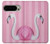 S3805 Flamant Rose Pastel Etui Coque Housse pour Google Pixel 9 Pro
