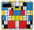 S3814 Composition de dessin au trait Piet Mondrian Etui Coque Housse pour Google Pixel 9 Pro