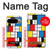 S3814 Composition de dessin au trait Piet Mondrian Etui Coque Housse pour Google Pixel 9 Pro