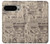 S3819 Papier Vintage rétro Etui Coque Housse pour Google Pixel 9 Pro