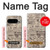 S3819 Papier Vintage rétro Etui Coque Housse pour Google Pixel 9 Pro