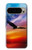 S3841 Pygargue à tête blanche volant dans un ciel coloré Etui Coque Housse pour Google Pixel 9 Pro