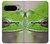 S3845 Grenouille verte Etui Coque Housse pour Google Pixel 9 Pro
