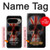 S3848 Crâne de drapeau du Royaume-Uni Etui Coque Housse pour Google Pixel 9 Pro