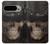 S3852 Crâne Steampunk Etui Coque Housse pour Google Pixel 9 Pro