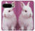 S3870 Mignon bébé lapin Etui Coque Housse pour Google Pixel 9 Pro