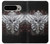 S1434 Crâne Tatouage Motard Aile Etui Coque Housse pour Google Pixel 9 Pro XL