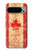 S1603 Drapeau du Canada Vieux Millésime Etui Coque Housse pour Google Pixel 9 Pro XL