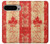 S1603 Drapeau du Canada Vieux Millésime Etui Coque Housse pour Google Pixel 9 Pro XL