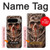S1675 Crâne sang Tatouage Etui Coque Housse pour Google Pixel 9 Pro XL