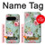 S2178 Peinture Fleur Art Floral Etui Coque Housse pour Google Pixel 9 Pro XL