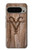 S2183 Chèvre de bois imprimé graphique Etui Coque Housse pour Google Pixel 9 Pro XL