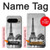 S2350 Vieille Tour Eiffel Paris Etui Coque Housse pour Google Pixel 9 Pro XL